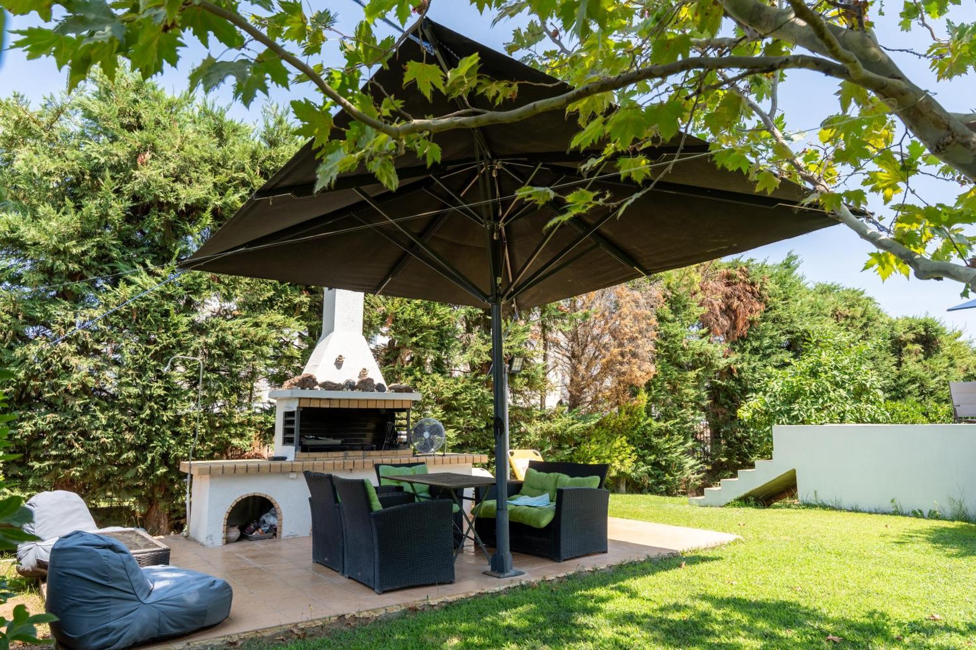 Beautiful Summer Villa In Chalkoutsi Khalkoutsion Esterno foto