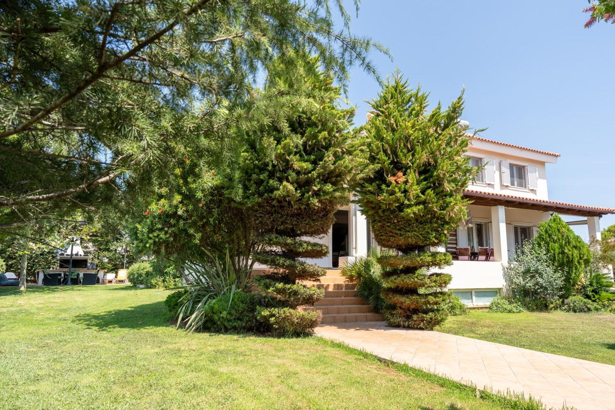 Beautiful Summer Villa In Chalkoutsi Khalkoutsion Esterno foto