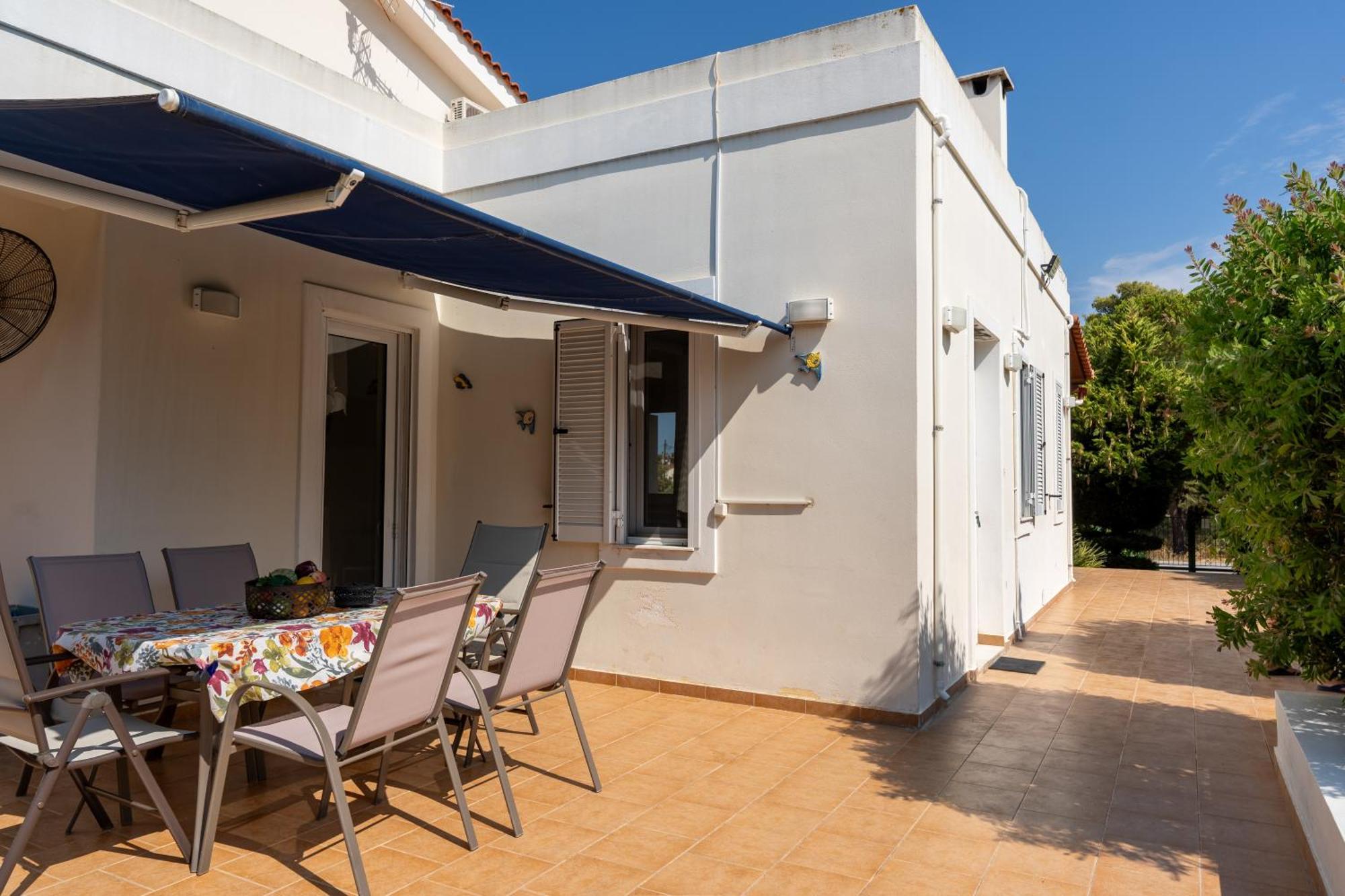 Beautiful Summer Villa In Chalkoutsi Khalkoutsion Esterno foto