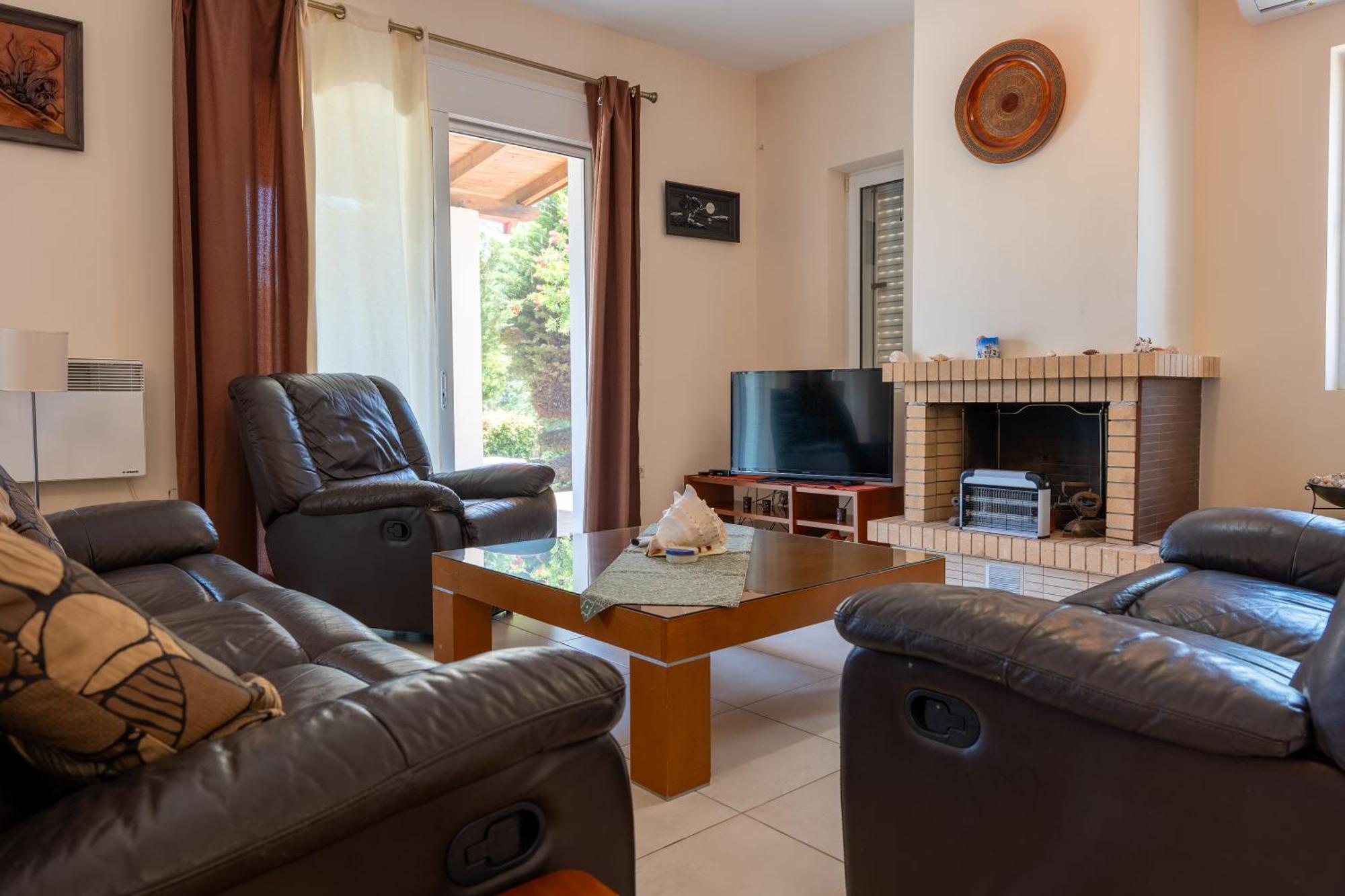 Beautiful Summer Villa In Chalkoutsi Khalkoutsion Esterno foto